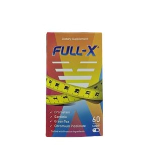 FULL-X BROMELAİN GARSİNİYA VE YEŞİL ÇAY İÇEREN 60 KAPSÜL
