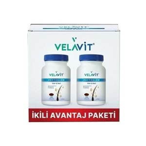VELAVİT PHYTOGLOW HAİR & NAİL 120 SOFT JEL CAPSULES - 2 Lİ AVANTAJ PAKETİ