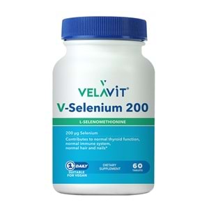 VELAVİT V-SELENİUM 200 MG 60 TABLET