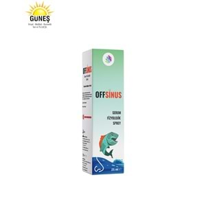 OFFSİNUS SERUM FİZYOLOJİK BURUN SPREYİ 25 ML