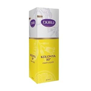 DURU LİMON KOLONYASI 400 ML ( LİMON ÇİÇEĞİ )