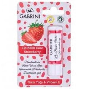 GABRİNİ DUDAK BAKIM KREMİ ( ÇİLEK )