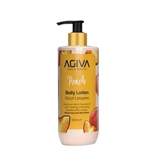 AGİVA VÜCUT LOSYONU 500 ML ( ŞEFTALİ )