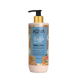 AGİVA VÜCUT LOSYONU 500 ML ( WAFFLE )