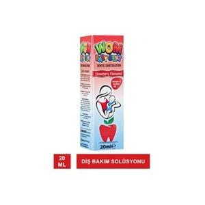 WOM BABY DENT HAMİLE VE ÇOCUKLAR İÇİN DİŞ BAKIM SOLÜSYONU 20 ML ( ÇİLEK AROMALI )