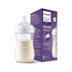 PHILIPS AVENT NATURAL RESPONSE DOĞAL TEPKİLİ PP BİBERON 260 ML (3-6+ AY / SCY 903/01)