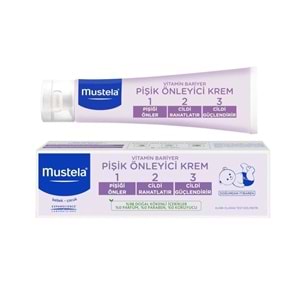 MUSTELA VİTAMİN BARİYER 1.2.3 PİŞİK ÖNLEYİCİ KREM 50 ML