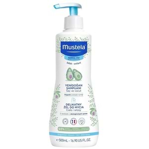MUSTELA YENİDOĞAN SAÇ VE VÜCUT ŞAMPUANI 500 ML