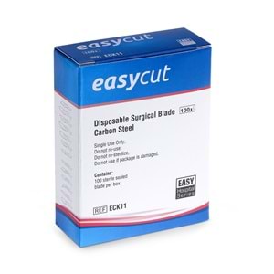 EASYCUT TEK KULLANIMLIK BİSTÜRİ UCU KARBON ÇELİK ( 100 ADET )