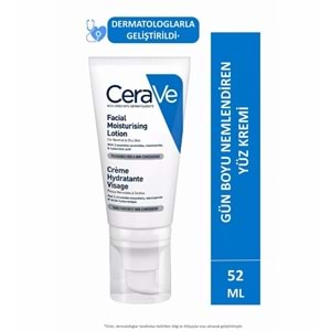CERAVE YÜZ KREMİ 52 ML ( NORMAL VE KURUYA DÖNÜK CİLTLER )