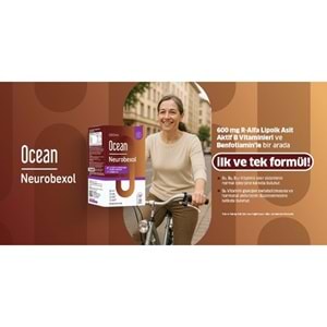 ORZAX OCEAN NEUROBEXOL 60 KAPSÜL ( B1, B6, B12 & R-ALFA LİPOİK ASİT )