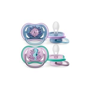 PHILIPS AVENT ULTRA AIR EMZİK 2 Lİ (6-18 AY / KIZ / SCF 085/61)