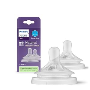 PHILIPS AVENT NATURAL RESPONSE BİBERON EMZİĞİ NO 1 ( 0+ AY /2'Lİ )