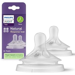 PHILIPS AVENT NATURAL RESPONSE BİBERON EMZİĞİ NO 2 ( 0+ AY /2'Lİ )