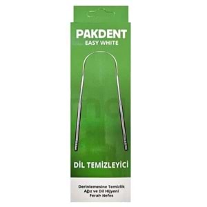 PAKDENT METAL DİL TEMİZLEYİCİ ( L TİPİ )