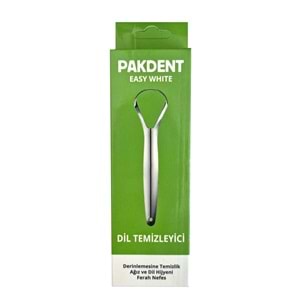 PAKDENT METAL DİL TEMİZLEYİCİ ( U TİPİ )