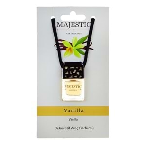 MAJESTIC DEKORATİF ARAÇ PARFÜMÜ 7 ML ( VANİLYA )