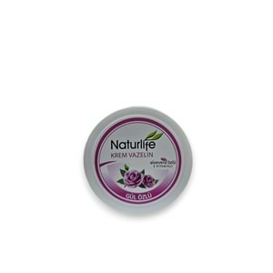 NATURLIFE KREM VAZELİN 100 ML ( GÜL ÖZLÜ )