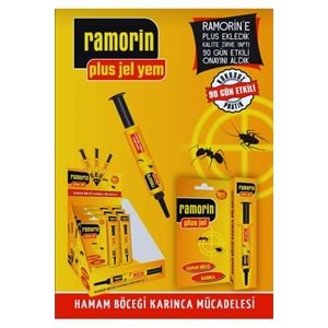 RAMORİN PLUS HAMAM BÖCEĞİ VE KARINCA JELİ 20 GR