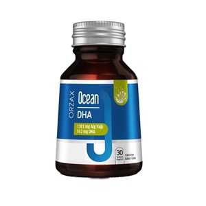 ORZAX OCEAN DHA 30 SOFTJEL KAPSÜL ( 1301 MG ALG YAĞI & 552 MG DHA )