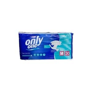 ONLYONE YETİŞKİN HASTA BEZİ BEL BANTLI ( MEDIUM / 30 ADET )