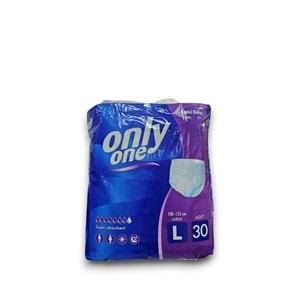 ONLYONE YETİŞKİN HASTA BEZİ KÜLOTLU ( LARGE / 30 ADET )