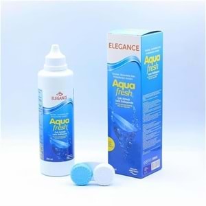 ELEGANCE AQUA FRESH LENS SOLÜSYONU 250 ML ( LENS KABI HEDİYELİ )