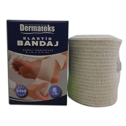 DERMATEKS ELASTİK BANDAJ 6 CM