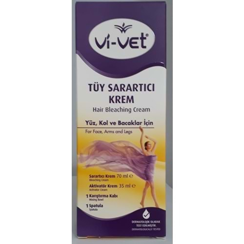 Vİ-VET TÜY SARARTICI KREM 100 ML