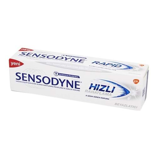 SENSODYNE DİŞ MACUNU HIZLI RAHATLAMA BEYAZLATICI 75 ML