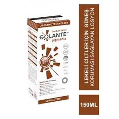 SOLANTE PİGMENTA GÜNEŞ KREMİ LOTİON SPF50+ 150 ML (LEKELİ CİLTLER)