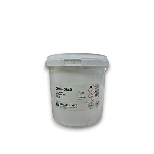 SUVAR OXYDE DE ZINC (ÇİNKO OKSİT) 1 KG