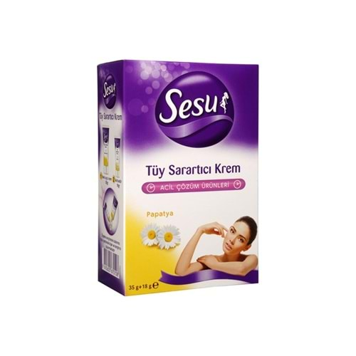 SESU TÜY SARARTICI KREM 35+18 GR