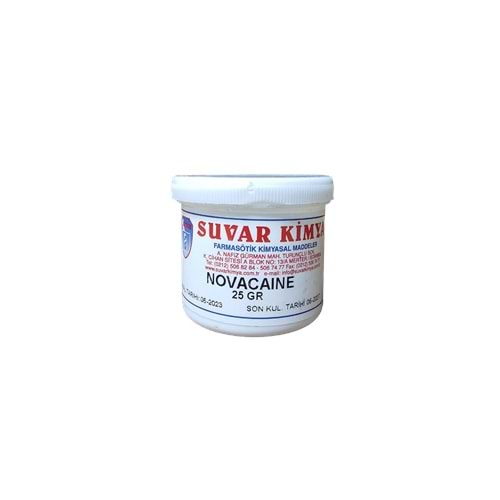 SUVAR NOVACAINE (PROKAİN) 25 GR