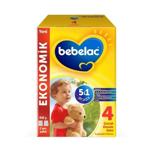 BEBELAC DEVAM SÜTÜ-MAMA NO 4 (+1 YAŞ/800 GR)