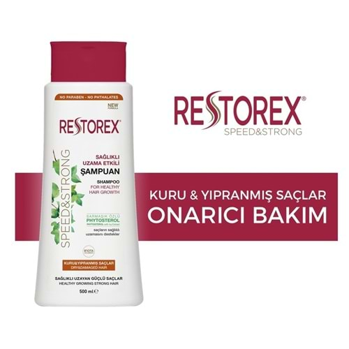 RESTOREX ŞAMPUAN (KURU VE YIPRANMIŞ SAÇLAR) 500 ML