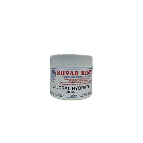 SUVAR CHLORAL HYDRATE ( KLORAL HİDRAT ) 50 ML