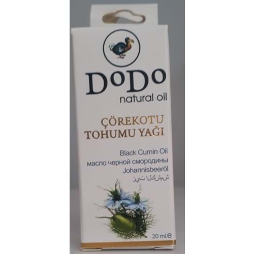 DODO ÇÖREKOTU TOHUMU YAĞI 20 ML