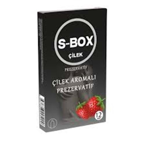 S BOX PREZERVATİF STRAWBERRY ÇİLEK