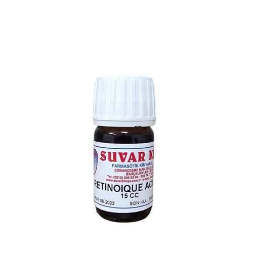 SUVAR RETINOLQUE ACIDE (RETİNOL ASİT) 15 CC