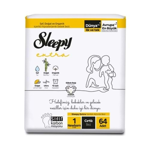 SLEEPY NO 1 64 Lİ 2 Lİ JUMBO