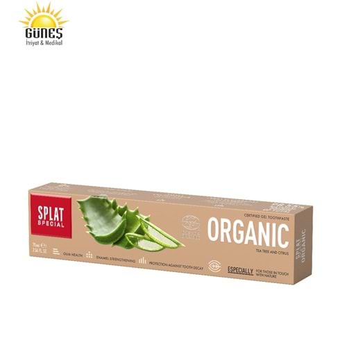 SPLAT DİŞ MACUNU ORGANIC 75 ML