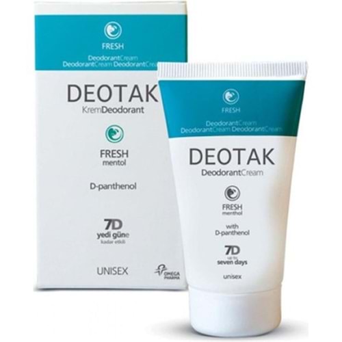 DEOTAK 35 ML KREM DEODORANT FRESH