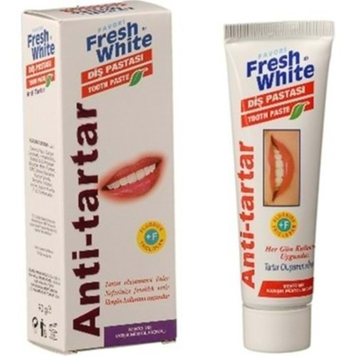 FRESH WHİTE DİŞ PASTASI 90 GR ANTİ TARTAR