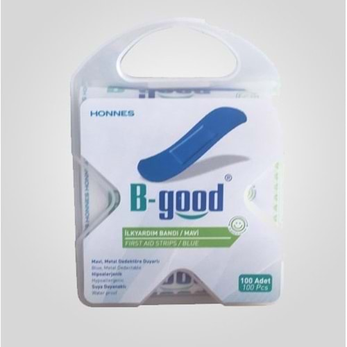 B-GOOD İLK YARDIM BANDI MAVİ 100 ADET