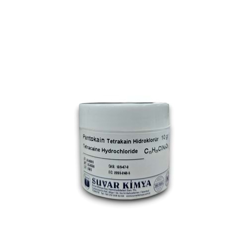 SUVAR PANTOCAINE (PANTOKAİN) 10 GR