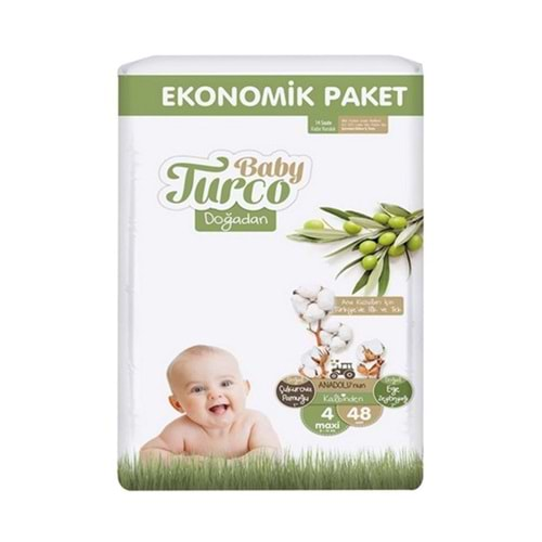 BABY TURCO ÇOCUK BEZİ NO 4 48 ADET