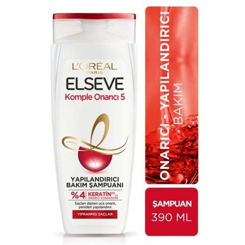 ELSEVE ŞAMPUAN 390 ML ( KOMPLE ONARICI 5 )