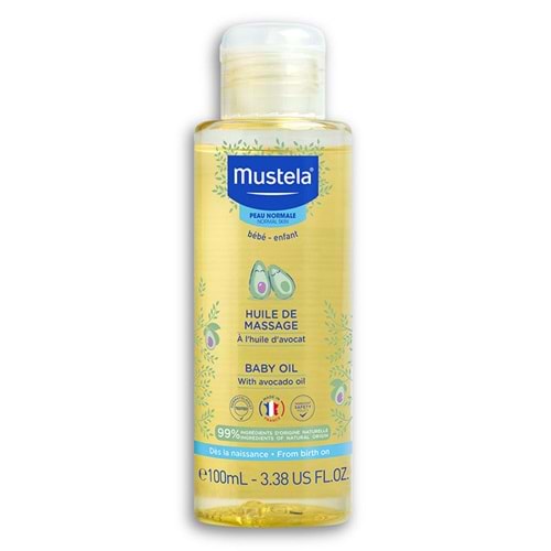 MUSTELA NEMLENDİRİCİ BEBEK YAĞI ( AVAKADO / 100 ML )