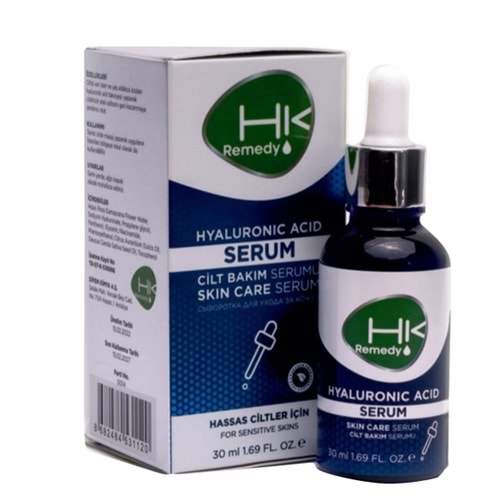 HK HYALURONIC ACID ( HYALURONİK ASİT) SERUM ( HASSAS CİLT / 30 ML )